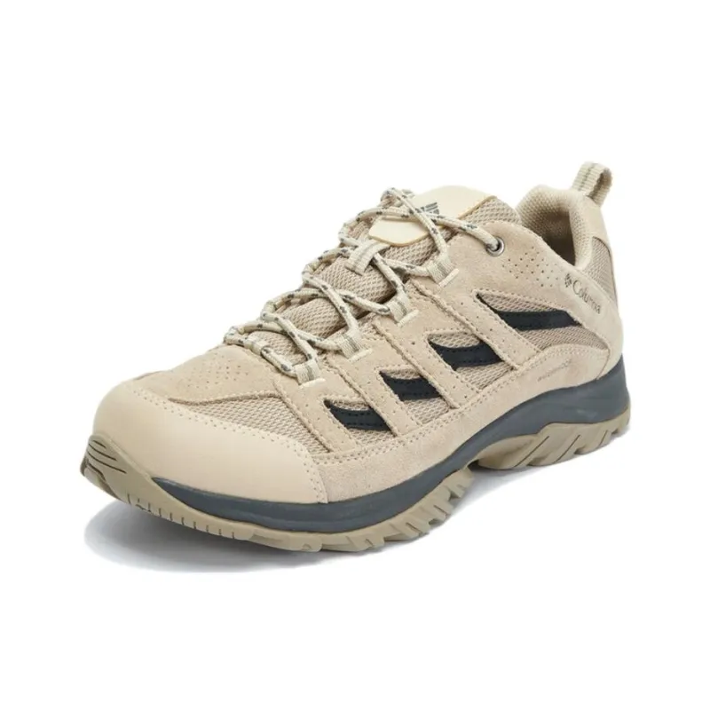 Columbia Crestwood Wear resistant And Waterproof Low Top Trekking Shoes Hiking Shoes Men's Yellow-1