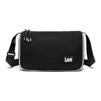 Lee Fabric Crossbody Bag For Men Unisex Black