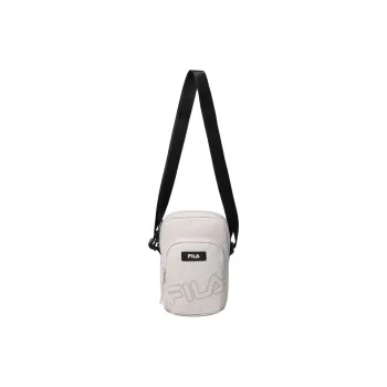 FILA Polyester Cell Phone Pouch, Crossbody Bag, Shoulder Bag Regular Women's Cream