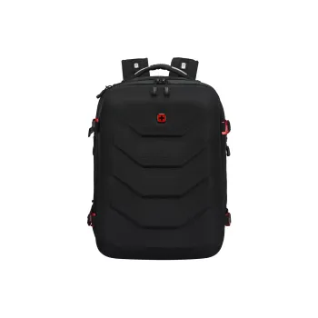 Wenger EVA Backpack 17-Inch Laptop Computer Water-Repellent Men's Black