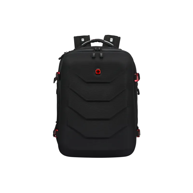 Wenger EVA Backpack 17-Inch Laptop Computer Water-Repellent Men's Black-0