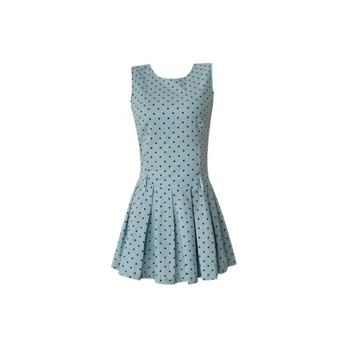 SKYA Sleeveless Dresses Women's Polka Dot