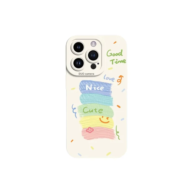 Mivana Silicone Material Small And Clear Phone Cases Compatible With Apple 11 Pro Max Girlish-0