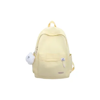 Kaka Tree Nylon Backpack Unisex Black/Green/Ecru/Pink/Yellow