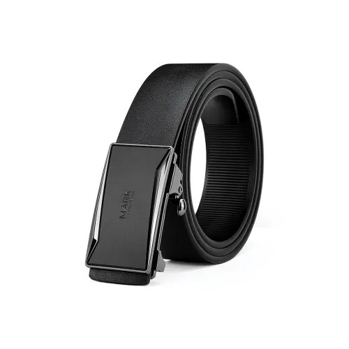 FAIRWHALE Genuine Leather Single Layer Automatic Buckle Inner Wearing Business Belt Cow Leather Belts Men's Width 3.4CM