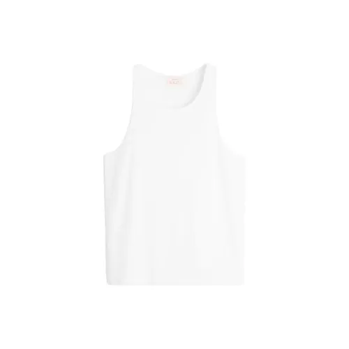 ZARA Tank Tops Men White