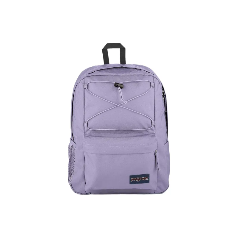JanSport Recycled Polyester Backpack Unisex Light Purple-0