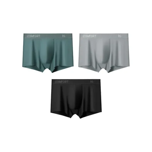 Red Bean Underpants Men's 3 Pack