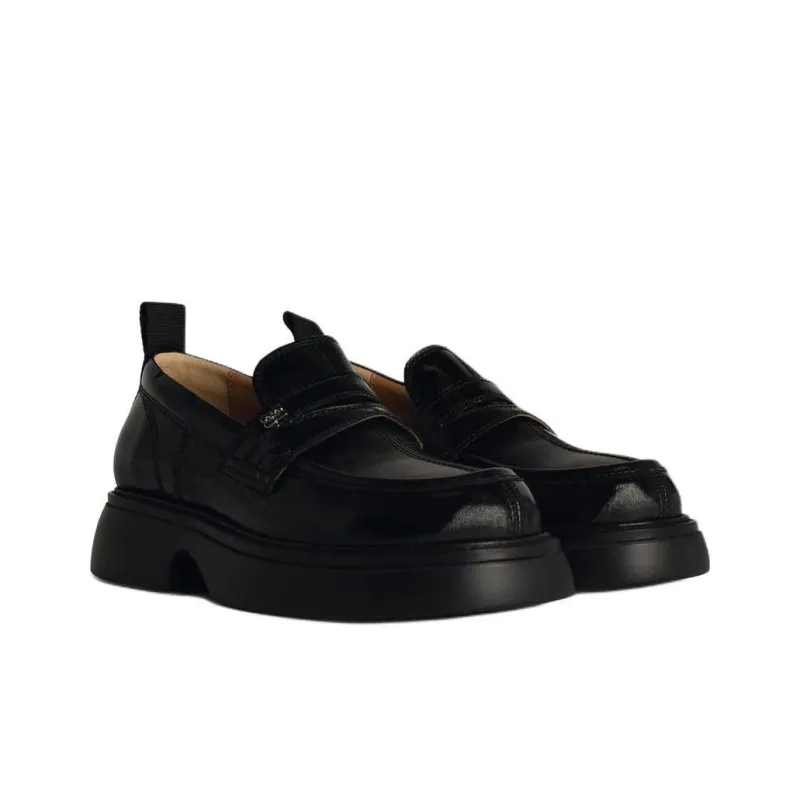 GANNI Loafers 4.5cm Women's Black-2