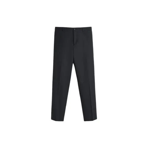 ZARA Suit Trousers Men Sea Blue