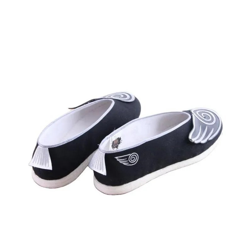 Neiliansheng Durable Breathable Low Top Casual Shoes Unisex Black-2