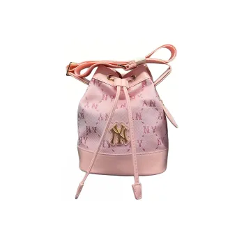 MLB Polyester Shoulder Bag, Crossbody Bag Regular Women's Milk Powder