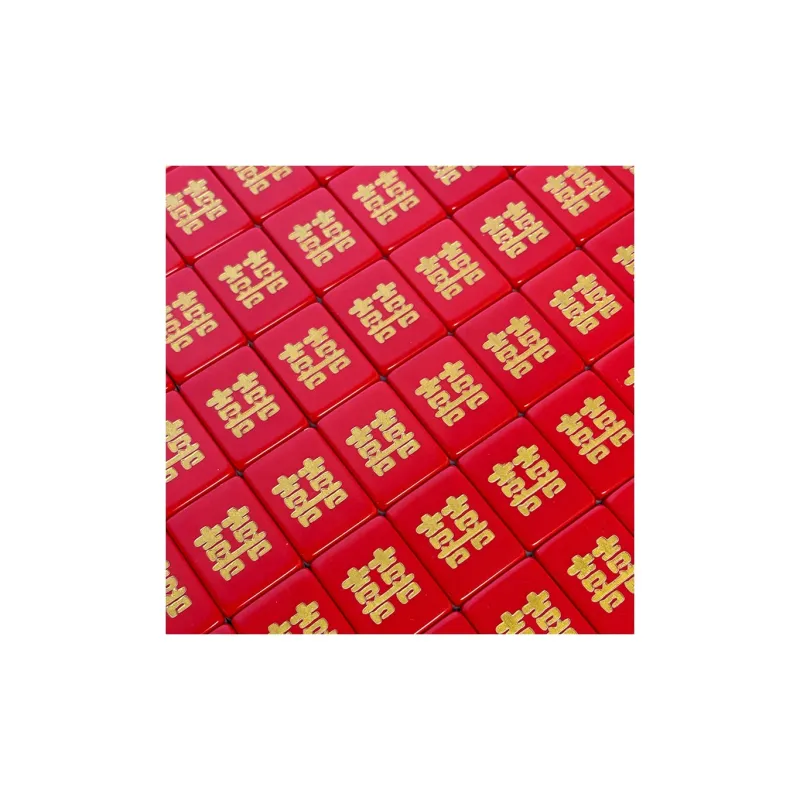 Imono Hand Crafted Mahjong Tiles For Home Use Blessing Durable And Drop Resistant Board Games-24