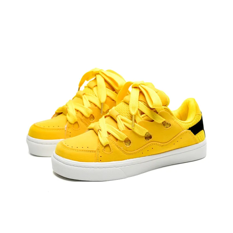 ABCIO Slip Resistant Cushioning Low Top Skateboard Shoes Unisex Alps Candy Color Box Included-2