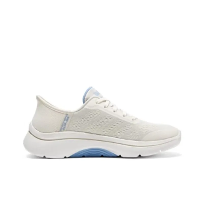 Skechers WOMEN'S GO WALK Anti Slip Wear Resistant Low Top Casual Shoes Women's White-1