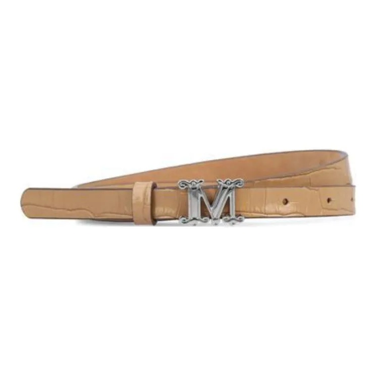 MaxMara Studio Logo Plaque Belt-1