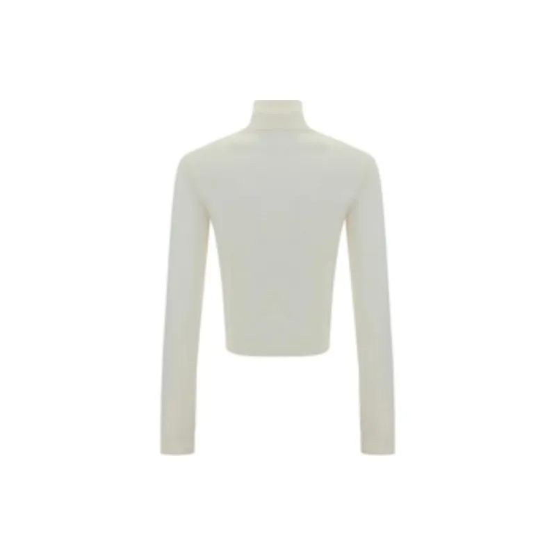 MM6 Maison Margiela High Neck Long Sleeved Jumper-1