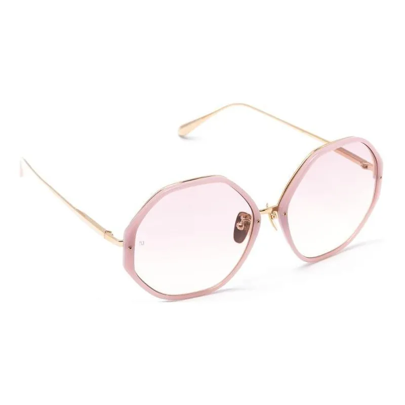 Linda Farrow Alona Geometric frame Sunglasses-2