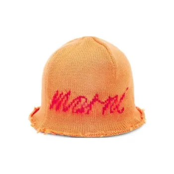 MARNI Logo Intarsia Knit Beanie