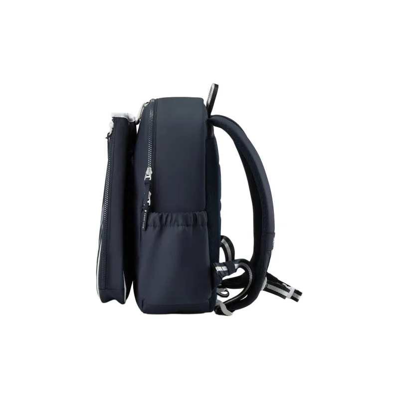 FILA Synthetic Leather Backpack Regular Men's Blue-2