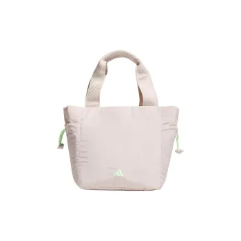 Adidas Recycled Polyester Plain Weave Fabric Tote Bag Shopping Bag Handbag Regular Women's Lubricant Light Purple