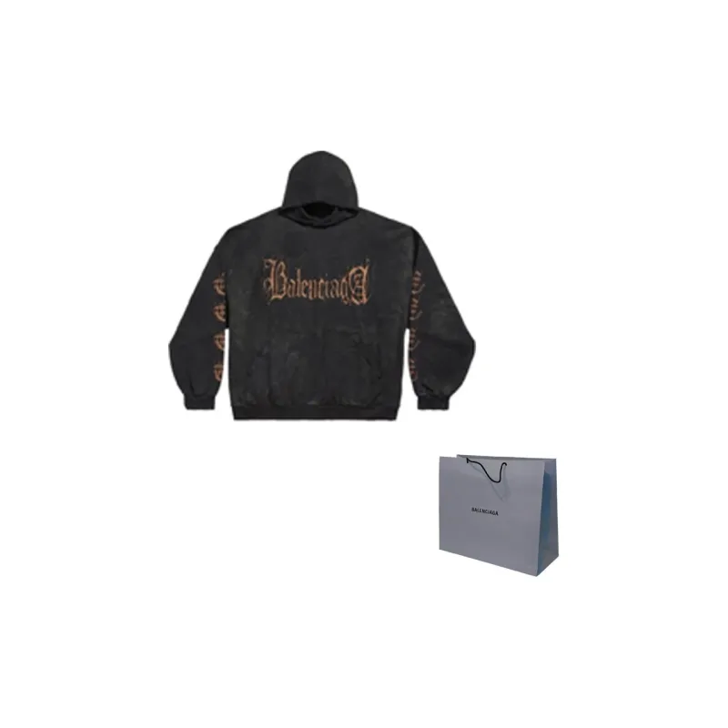 Balenciaga Large Fit Hoodie-8