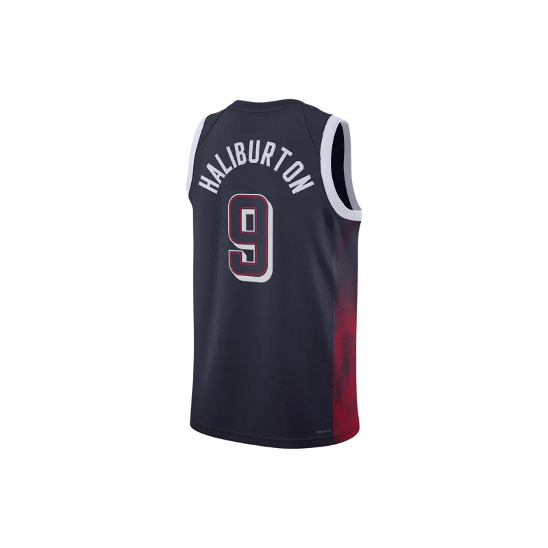 Nike Tyrese Haliburton Team Usa Usab Limited Road Jersey-1