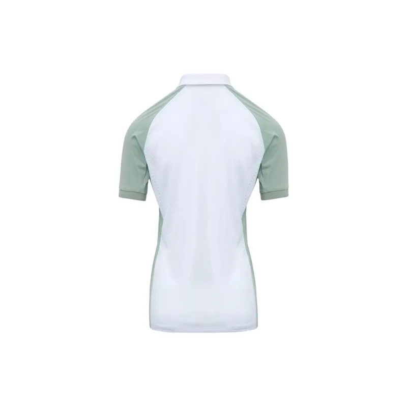 LI-NING 1990 Golf Series Polo Shirt Women's Ripple Green-1