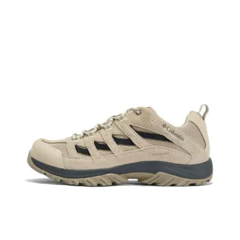 Columbia Crestwood Wear resistant And Waterproof Low Top Trekking Shoes Hiking Shoes Men's Yellow