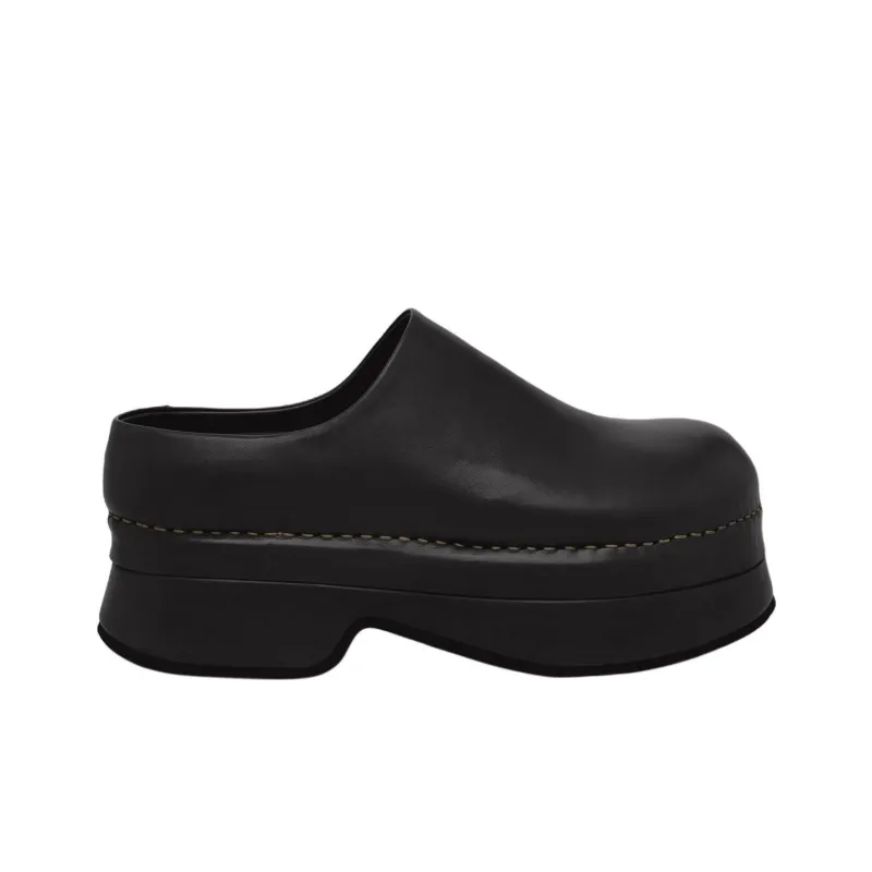 Alexander McQueen Round Toe Slip On Clogs-1