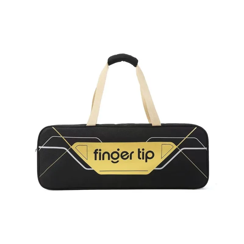 FINGER TIP Badminton Racket Bags Holds 2 Pcs Athleisure Shoulder Bag Unisex Magic 3D Relief Lighter-3