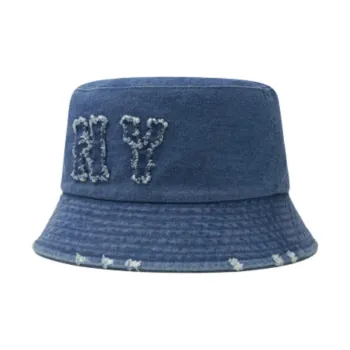 MLB Denim Bucket Hats Unisex Blue