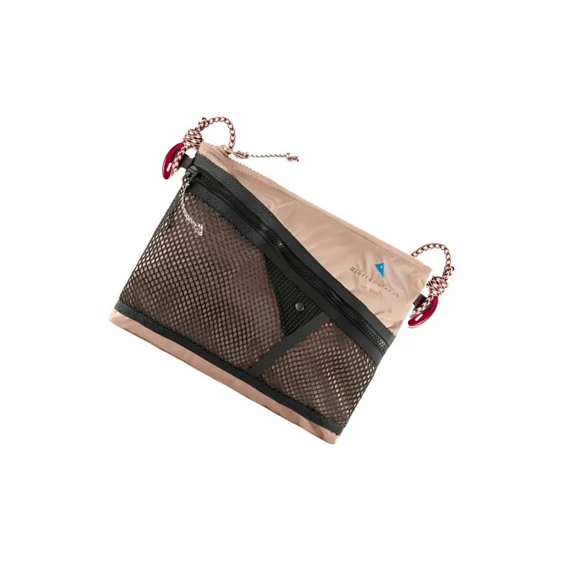 KLATTERMUSEN Rock Climbing Mouse Recycled Polyamide Shoulder Bag Crossbody Bag Small Size Unisex Smoke Rose-3