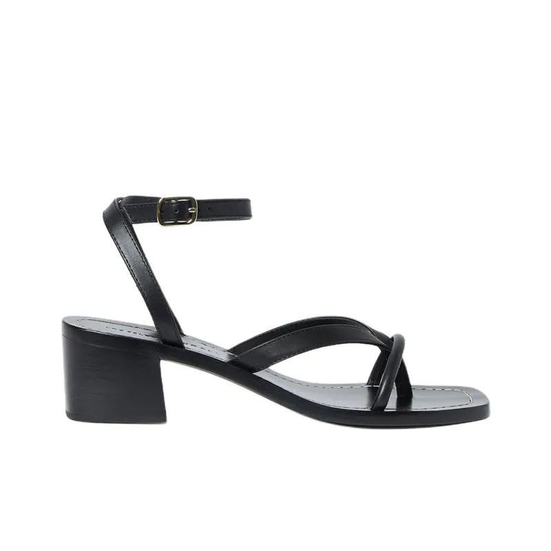 Loeffler Randall Eloise Strap Sandals 5cm Women's Black-1
