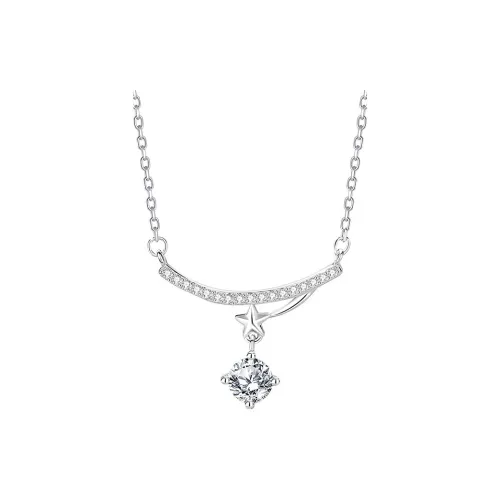 S925 Silver Luxe Minimalist Style Versatile Niche Design Elegant Elegance Advanced Touch Collarbone Chain Women's