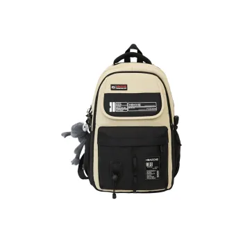Travel Nylon Backpack Unisex Green/Gray/Khaki/Gray Blue/White Blue