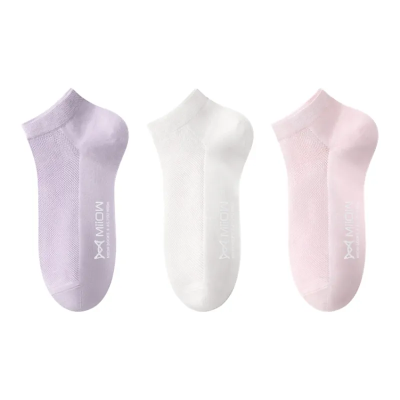 MIIOW Ankle Socks Women's 3 Pack-5