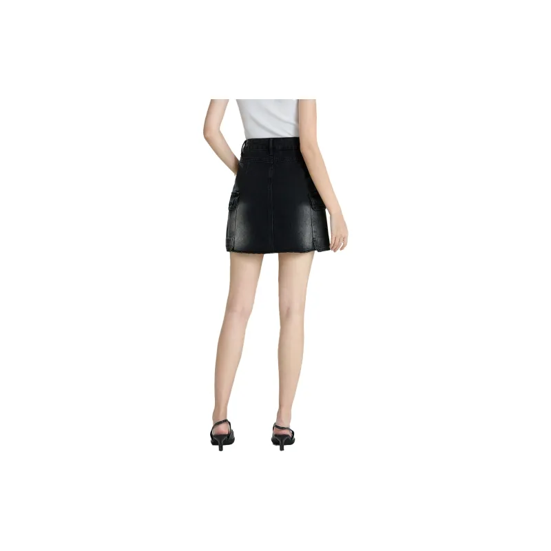 SMEN Denim Short Skirts Women's-1