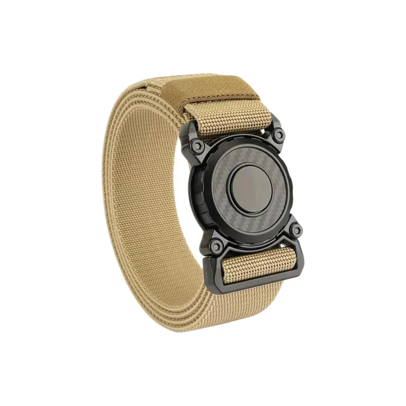 Mulinsen Outdoor Quick Release Buckle Strap Thickened With Tactical Training Band Stretch Belt Unisex 3.8CM-4
