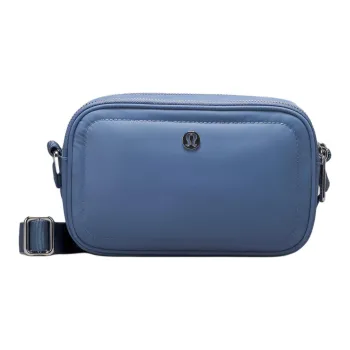 Lululemon Recycled Nylon Camera Bag, Shoulder Bag, Crossbody Bag Regular Unisex Oasis Blue