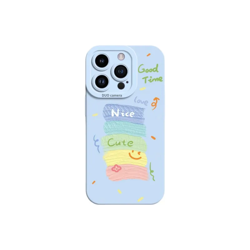 Mivana Silicone Material Small And Clear Phone Cases Compatible With Apple 11 Pro Max Girlish-1