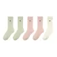 5 Pack[Light Green 2+Coral 2+Ecru]