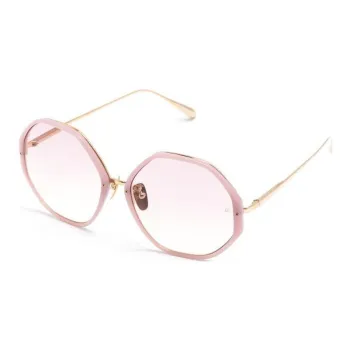 Linda Farrow Alona Geometric frame Sunglasses