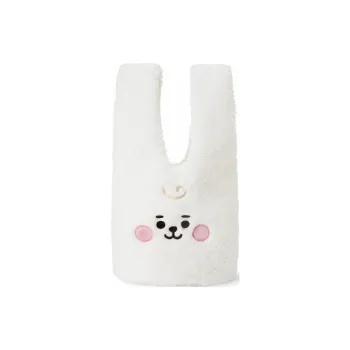 LINE FRIENDS BT21 Polyester Handbag Mini Women's White