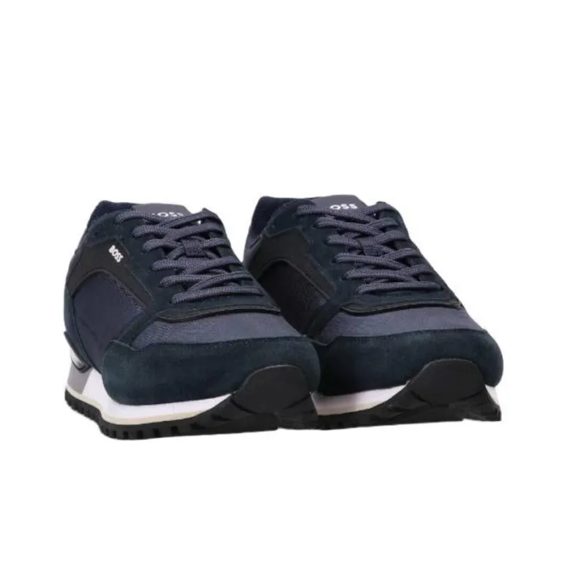 HUGO BOSS Parkour Low Top Casual Shoes Men's Blue-3