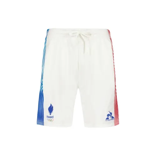 Le Coq Sportif Paris Olympic Games Series Casual Shorts Men White