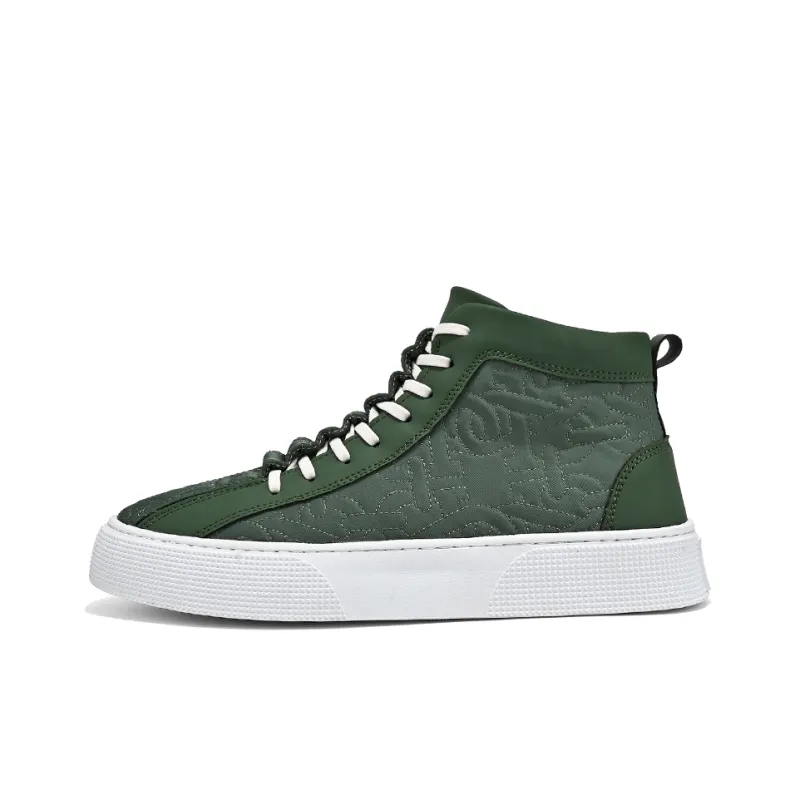 Bull Charm High-Top Casual Shoes Men's-3
