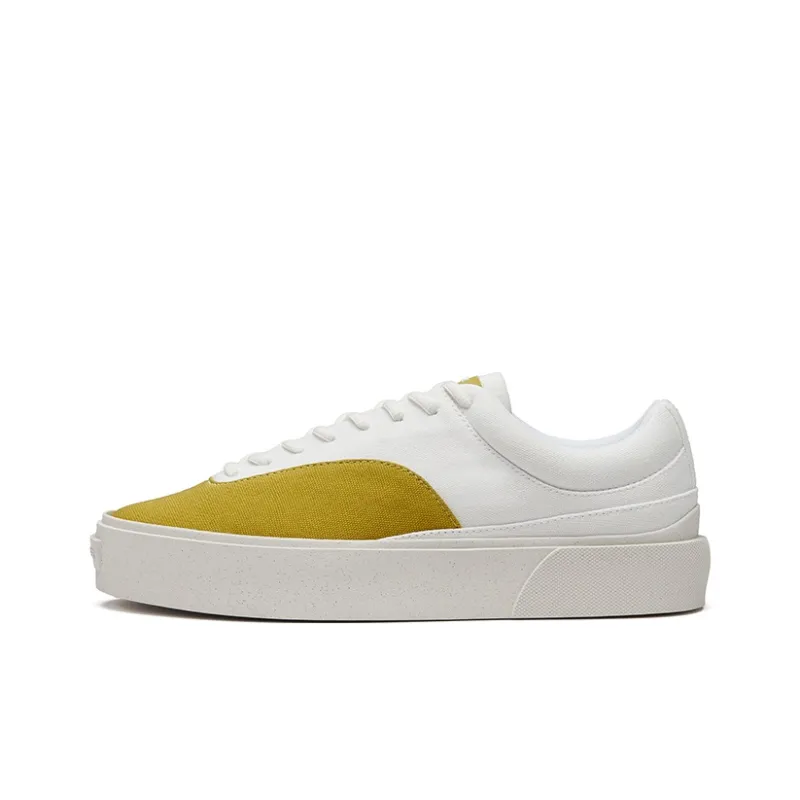 EQLZ EQUALIZER Fault 22LO Wear Resistant Low Top Casual Skateboard Shoes Unisex Aurora White Grass Gray Green-0