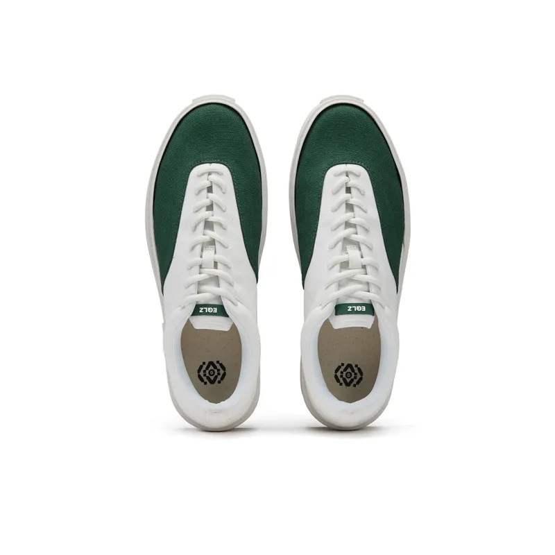 EQLZ EQUALIZER Fault 22LO Wear-Resistant Low-Top Skateboard Shoes Unisex Aurora White Pacific Green-3