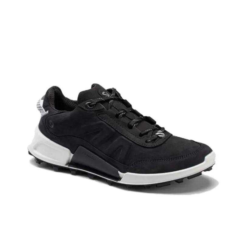 Ecco Low Top Hiking Shoes Women's Black-3